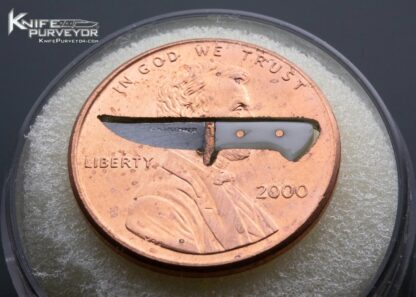 2000 Liberty Penny With Knife Inside Coin with Miniature Slipjoint Folder 14449