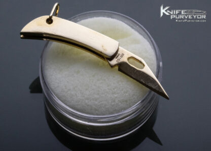 2000 Liberty Penny with Miniature Knife Inside Coin with Miniature Slipjoint Folder - Image 5