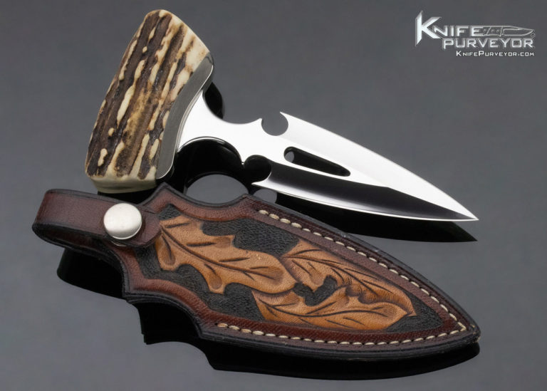 Butch And Judy Beaver Custom Knife Jewelry Grade Push Dagger Knife 