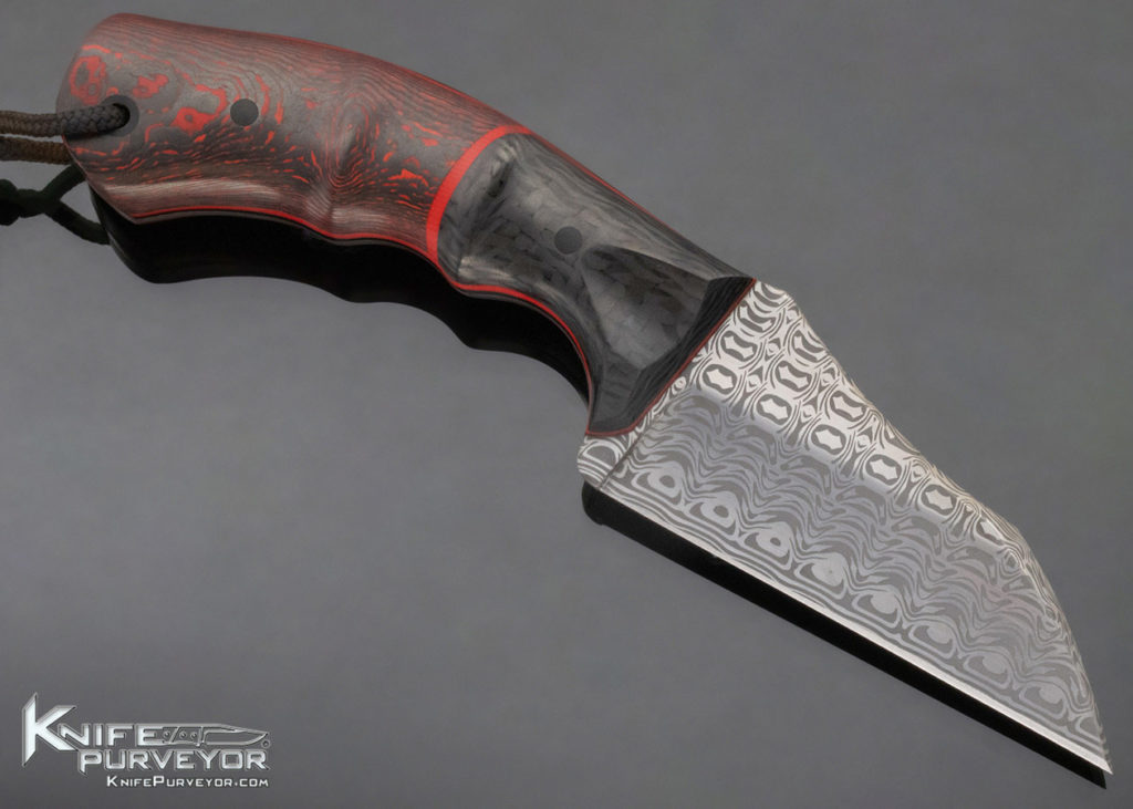 Justin Thompson (Thompson Knives) Custom Knife Damasteel Wharncliffe
