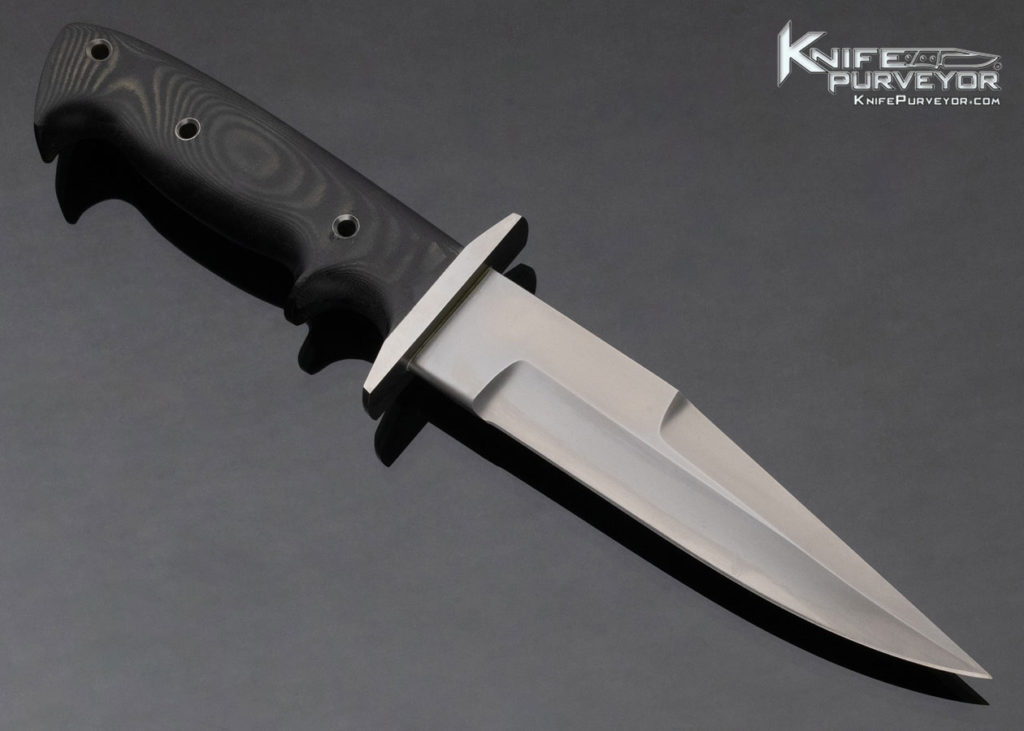 D. E. Casey Custom Knife Tactical Fixed Blade Knife Purveyor