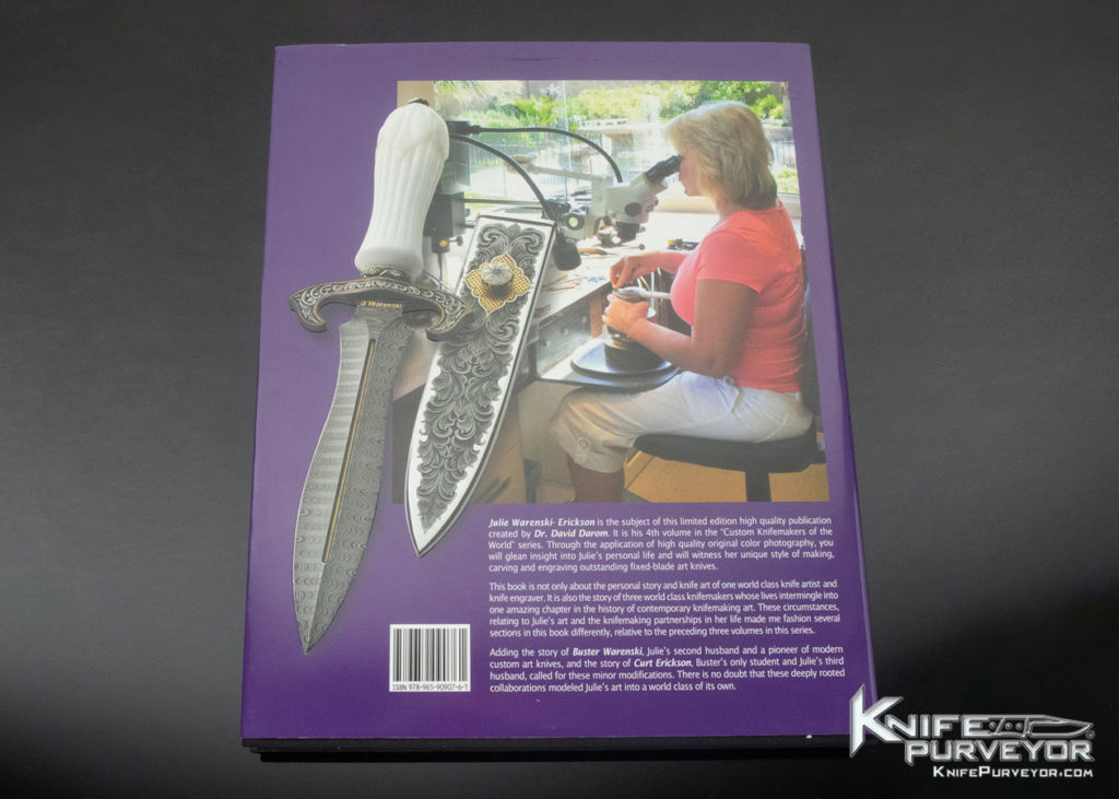 The Art Knives & Knife Engraving of Julie WarenskiErickson Book by Dr