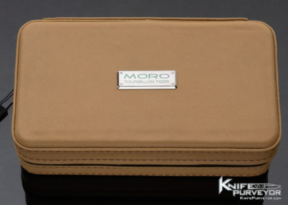 Corrado Moro Custom Knife "Tiger Tourbillon" Lockback - Image 10