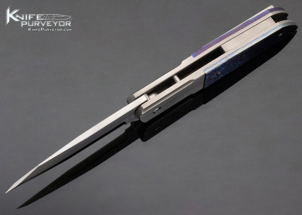 Wander Paim Custom Knife Mokuti Bolster Lock Knife Purveyor