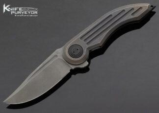 Gudy Van Poppel Custom Knife Framelock Flipper