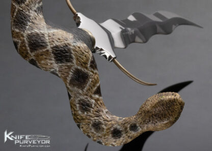 McGowan Rattlesnake Kris Push Dagger (Broken Tail) 13907