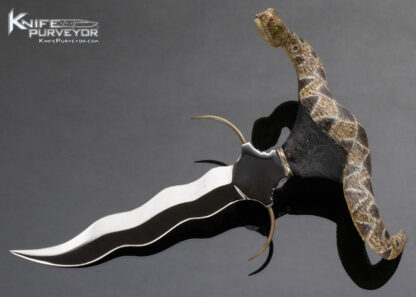 McGowan Rattlesnake Kris Push Dagger (Broken Tail) 13907