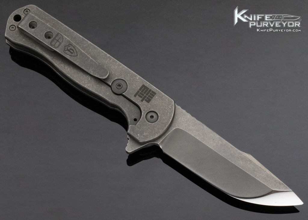 Horton Fellhoelter Custom Knife Chisel Grind with Polished Tip with