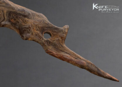 Finger Gripped Handle Letter Opener With Hole - Image 4