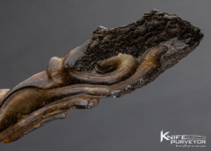 Carved Fossilized Walrus Letter Opener - Image 4