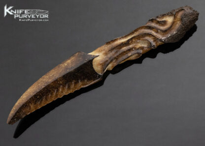 Carved Fossilized Walrus Letter Opener 14382