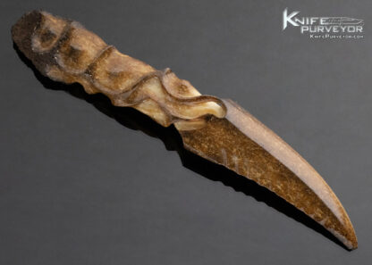 Carved Fossilized Walrus Letter Opener - Image 6