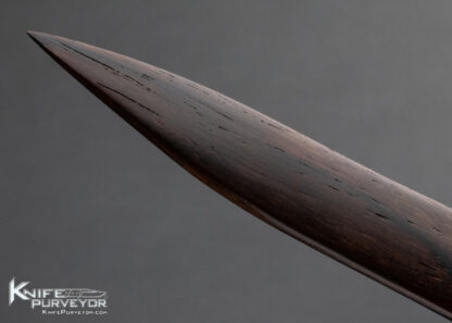 Carved African Black Wood Letter Opener - Image 4