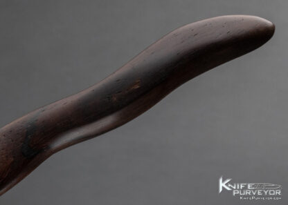 Carved African Black Wood Letter Opener - Image 5