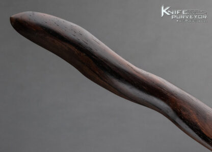 Carved African Black Wood Letter Opener - Image 3