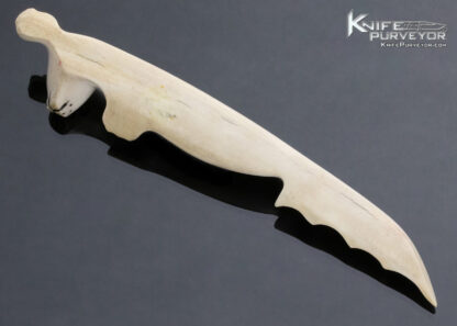 Carved Fossilized Walrus "Seal" Letter Opener - Image 5