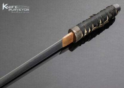 Japanese Katana with Wood Shirasaya - Image 6