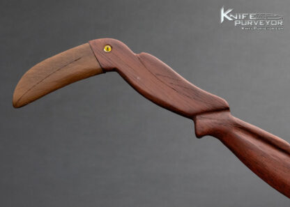 Carved Parrot Feather Letter Opener - Image 4