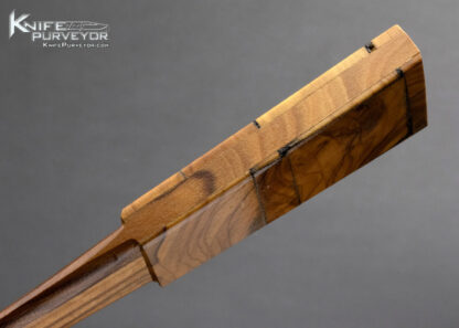 Carved Olive Wood Israel Letter Opener 14408