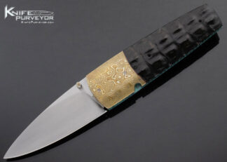 Kelly-Carlson-Custom-Knife-Mokume-and-Alligator-Linerlock-16595