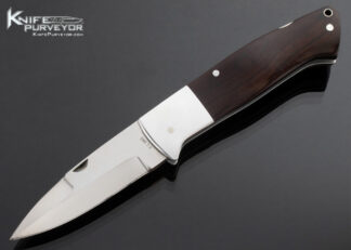 W.C.-Davis-Custom-Knife-Aluminum-and-Rosewood-Lockback-15612