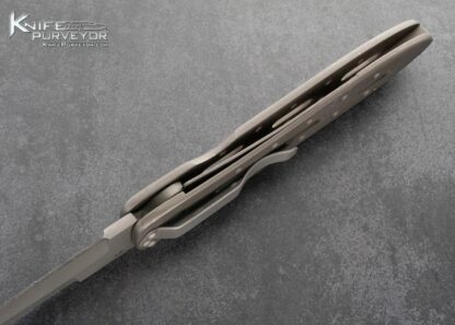 Pat Crawford Custom Knife Titanium Linerlock