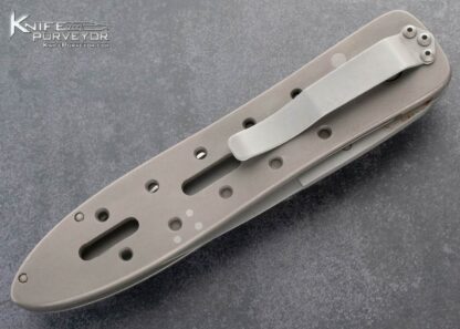 Pat Crawford Custom Knife Titanium Linerlock - Image 4