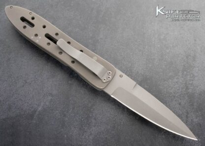 Pat Crawford Custom Knife Titanium Linerlock - Image 3
