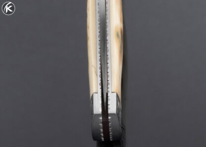 Frank Centofante Custom Knife Fred Harrington Engraved Mammoth Lockback "058" 16213