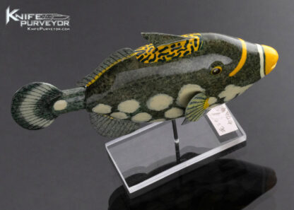 Tsuguo Kurosawa Custom Knife Clown Triggerfish - Image 4