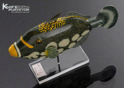 Tsuguo Kurosawa Custom Knife Clown Triggerfish 16352