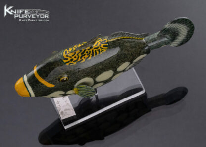 Tsuguo Kurosawa Custom Knife Clown Triggerfish - Image 2