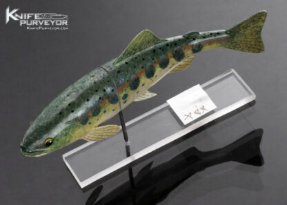 Tsuguo Kurosawa Custom Knife Japanese Yamame Trout 16350