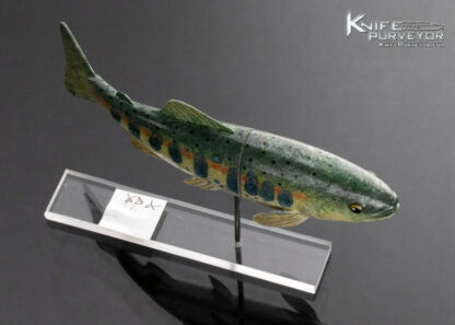 Tsuguo Kurosawa Custom Knife Japanese Yamame Trout - Image 2