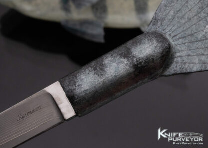 Tsuguo Kurrosawa, Custom Knife Ishidai Barred Knifejaw Fish 16348