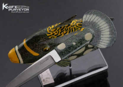Tsuguo Kurosawa Custom Knife Clown Triggerfish - Image 3