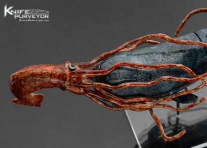 Tsuguo Kurosawa Custom Knife Whale VS Giant Squid - Image 2