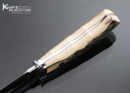John Young Custom Knife Blue Mammoth Loveless Pro Hunter 16055