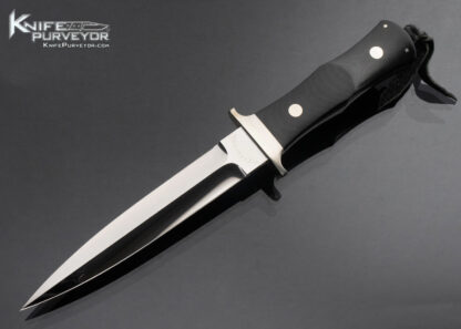 Masao Takahashi Custom Knife Micarta Dagger with Sheath 16054