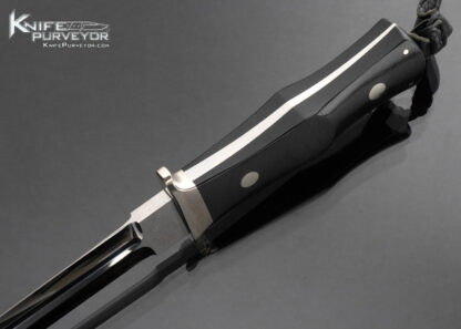 Masao Takahashi Custom Knife  Micarta Dagger with Sheath - Image 4