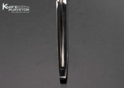 Antonio Fogarizzu Custom Knife Black Lip Interframe Lockback Engraved by Ron Nott with  24Kt Gold Inlays - Image 7