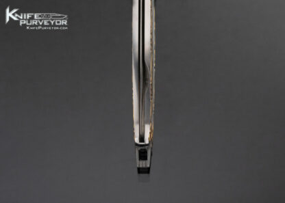 Warren Osborne Custom Knife Pearl Interframe Lockback Dagger Engraved by Jon Robyn 16381