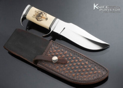 Dennis-Friedly-Custom-Knife-Garbo-Gary-Williams-Scrimshawed-Elmer-Keith-