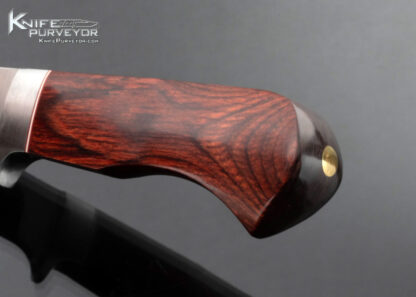 Dr. Fred Carter Custom Knife Cast 440C and Wood Upswept Hunter 16523