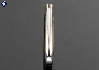 Buster Warenski Miniature Lockback Folder Engraved by Julie Warenski 16647