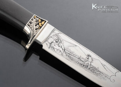 Jim Sornberger "Chasing The Dream" California Gold Rush Themed Engraved Sole Authorship - Image 4