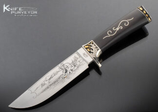 Jim Sornberger "Chasing The Dream" California Gold Rush Themed Engraved Sole Authorship 16641