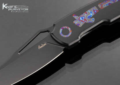 Anton-Van-Der-Westhuizen-Custom-Knife-Boudicca-Angels-Finger-with-Black-Timascus-16603