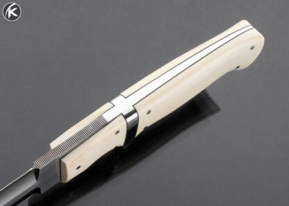 Joe Kious Custom Knife Fixed Blade Mammoth Subhilt Dagger - Image 4