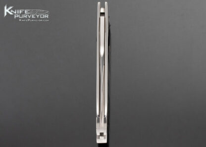 Emmanuel Esposito Custom Knife "The Iliad and The Odyssey" Engraved Jumbo Rhino Tail Lock by Brian Hochstrat with French Fitted Display Case - Image 8